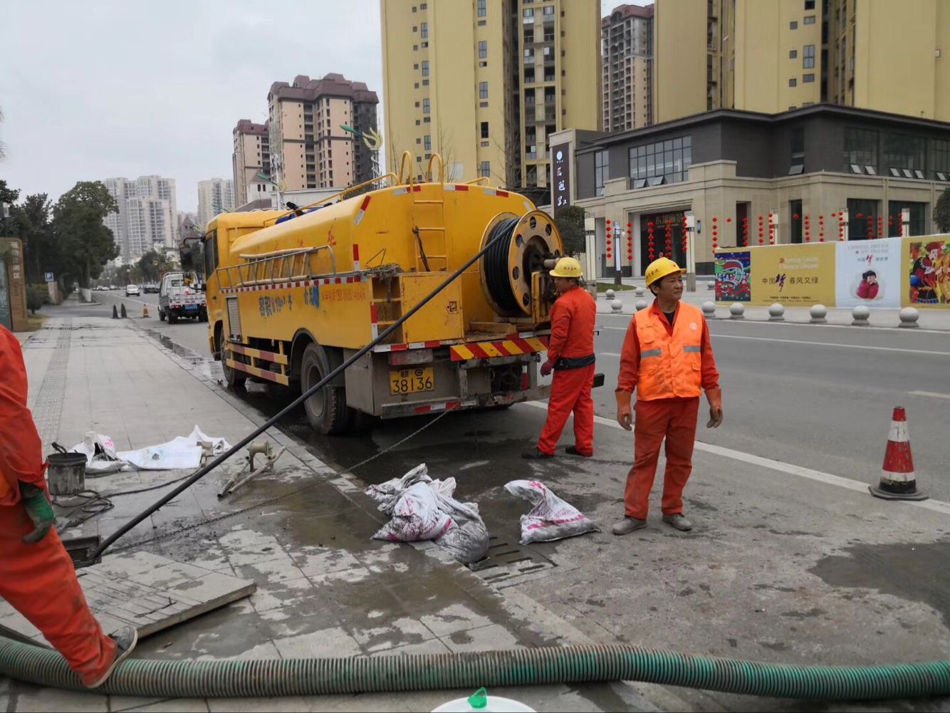 大田排污管道清淤-管道清洗